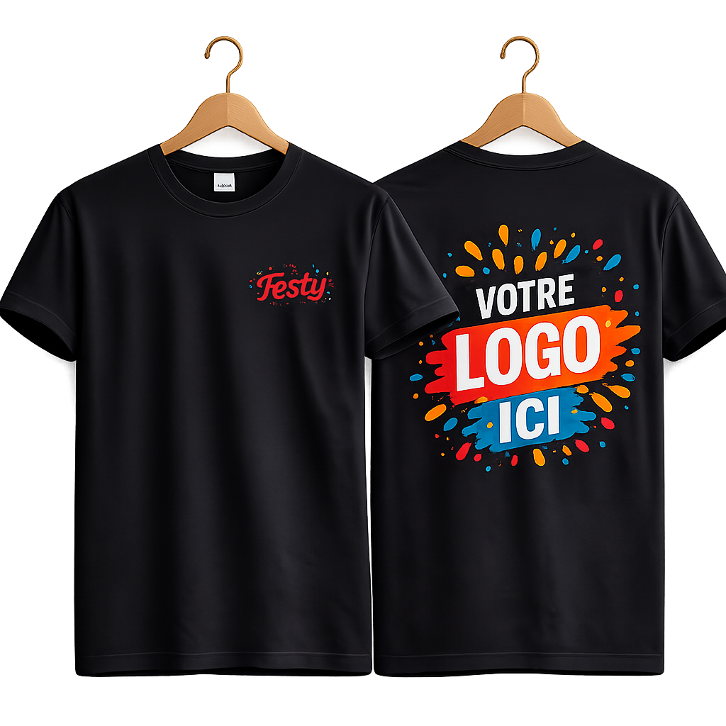 T-shirt personnalisé - Noir